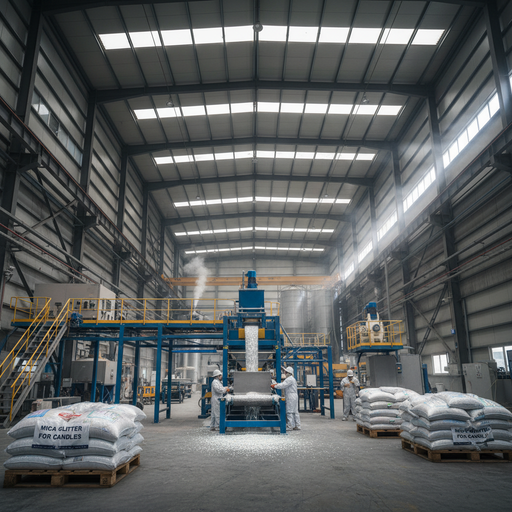 Elevating Candle Aesthetics with Premium Mica Glitter for Candles