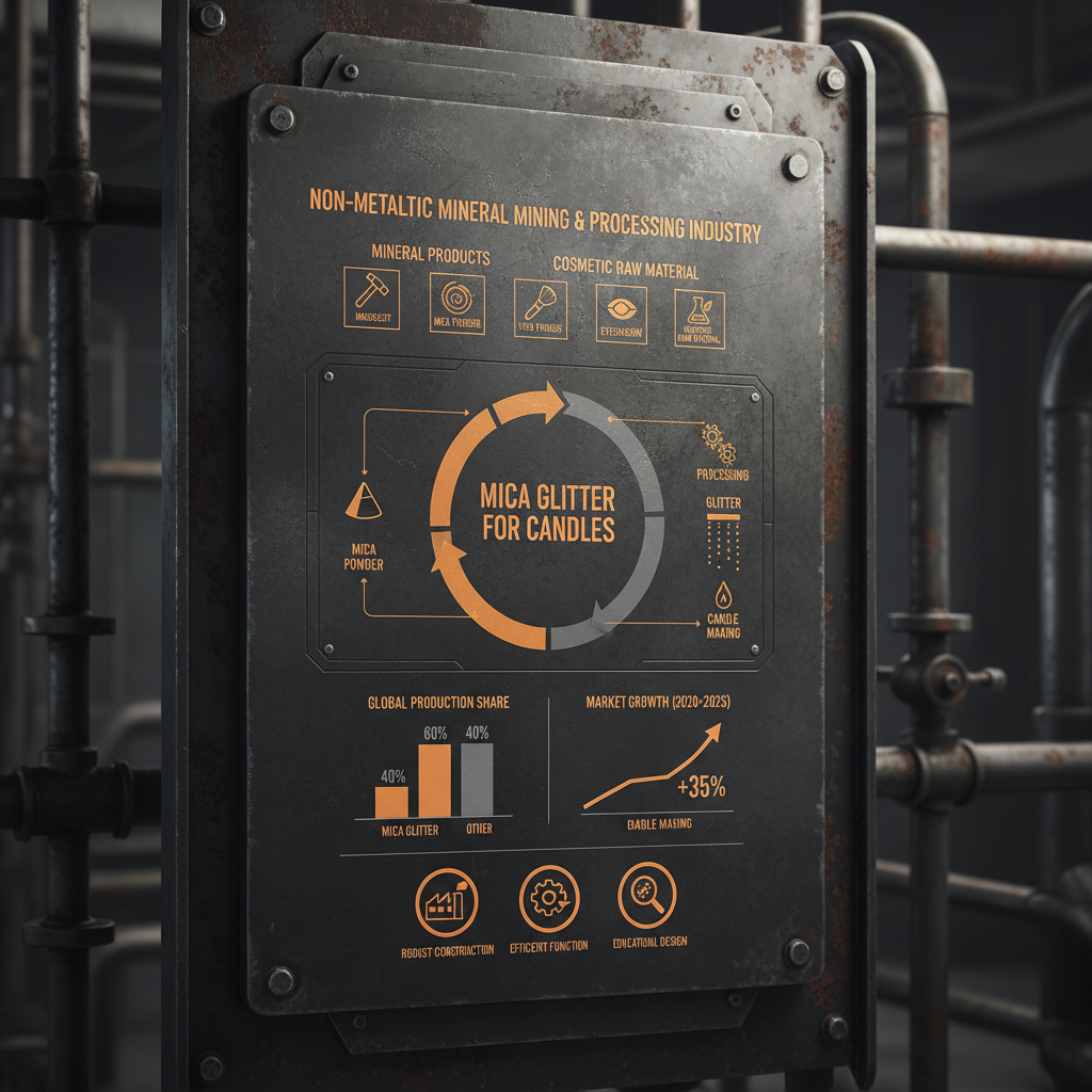 Elevating Candle Aesthetics with Premium Mica Glitter for Candles