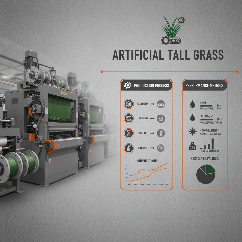 The Practical Benefits of Artificial Tall Grass for Diverse Applications