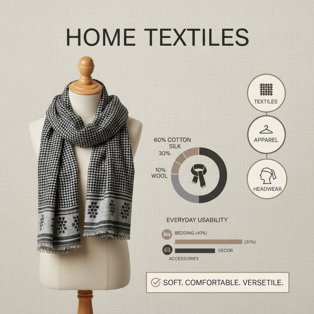 The Indispensable Black and White Scarf for Construction and Industrial Work