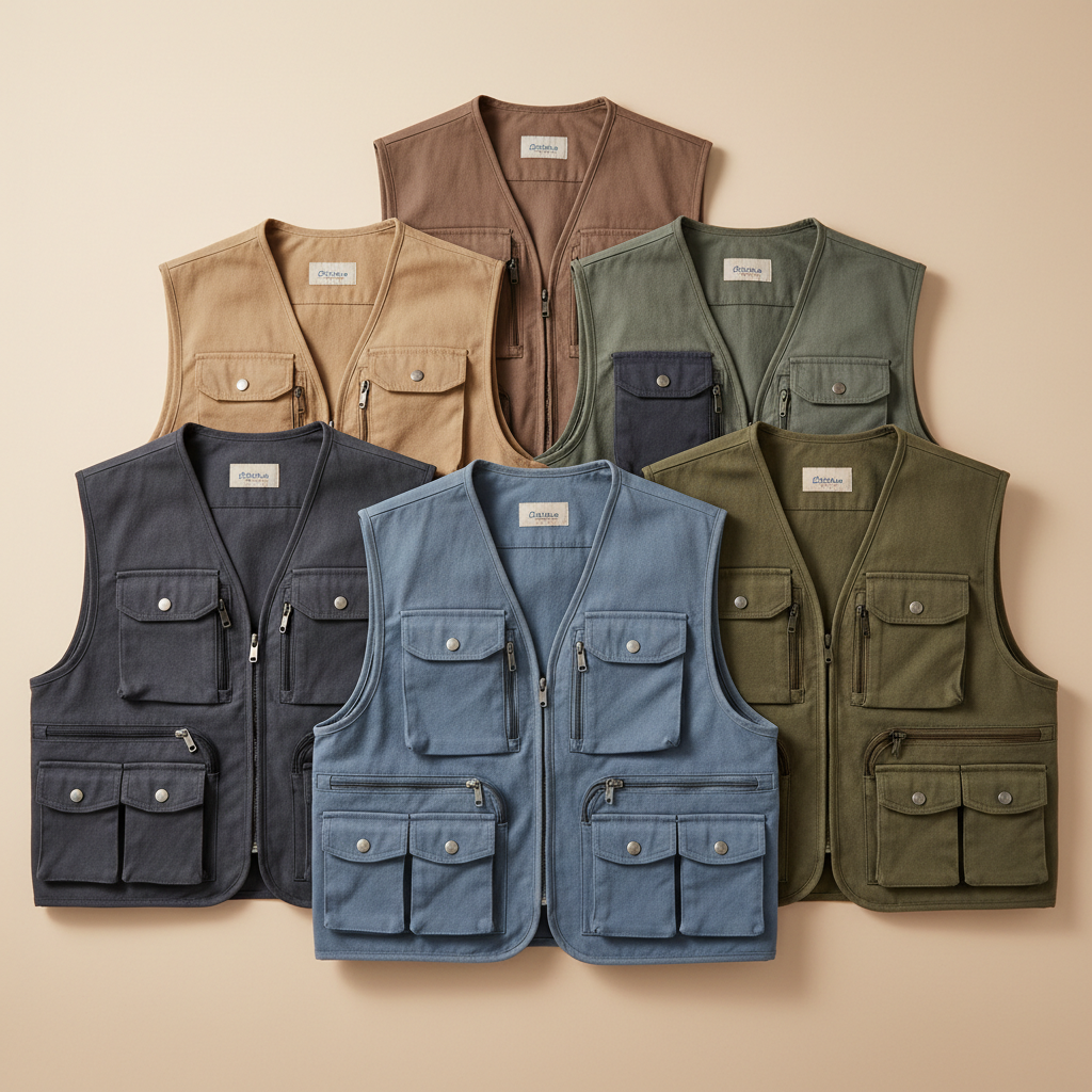 Essential Work Vests with Pockets for Safety and Productivity