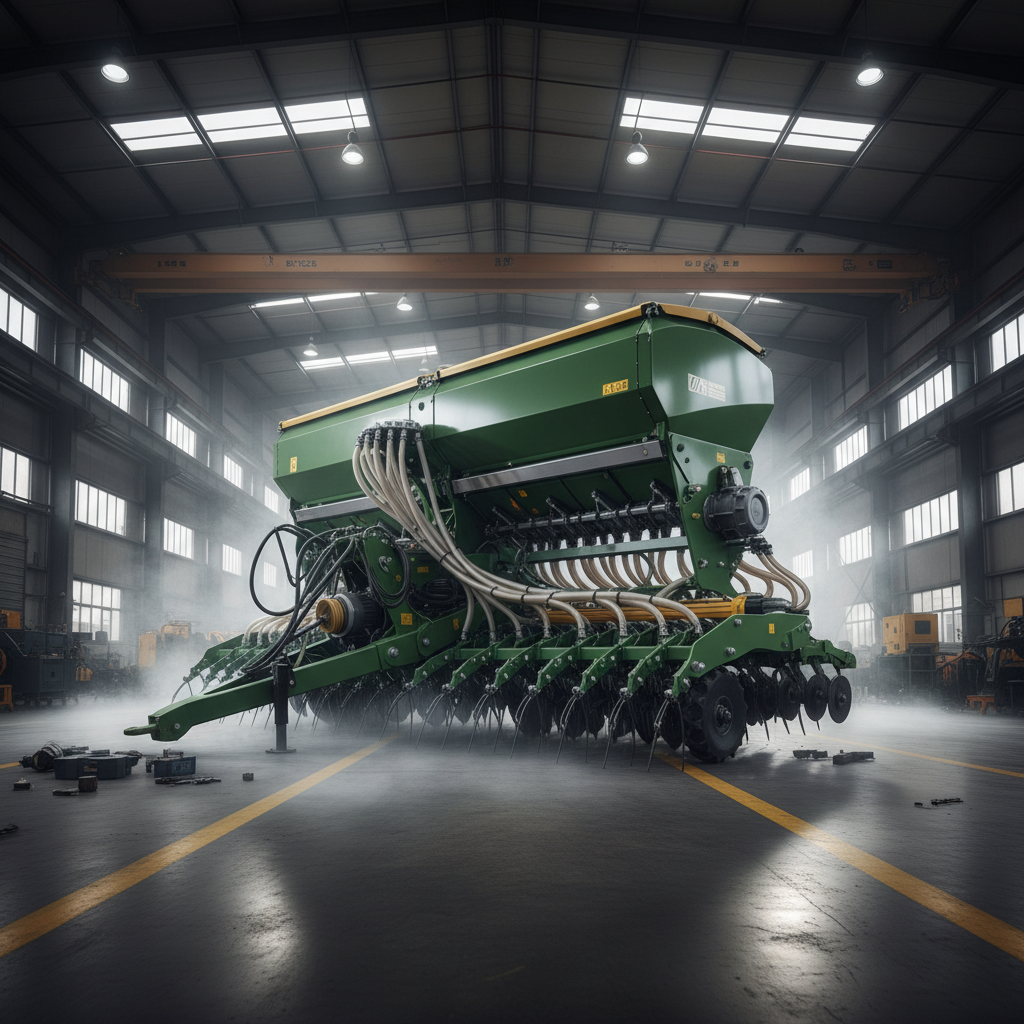 Optimizing Seed Establishment with Advanced Air Assisted Seed Drill Technology