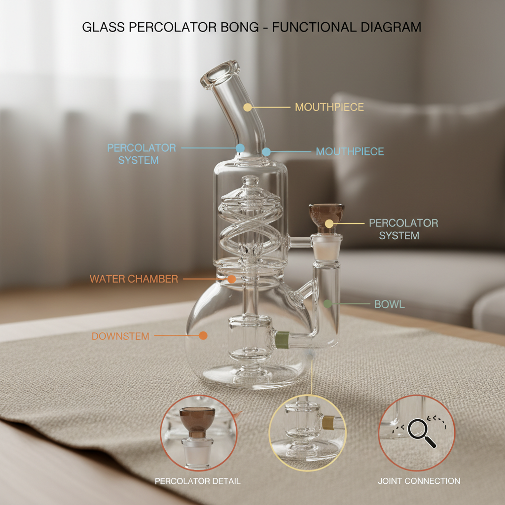 Exploring the Durability and Functionality of a Glass Percolator Bong