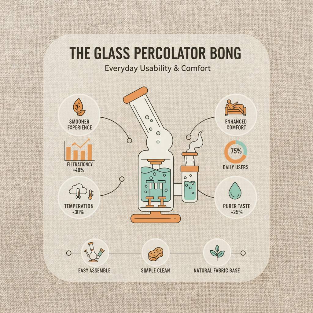 Exploring the Durability and Functionality of a Glass Percolator Bong