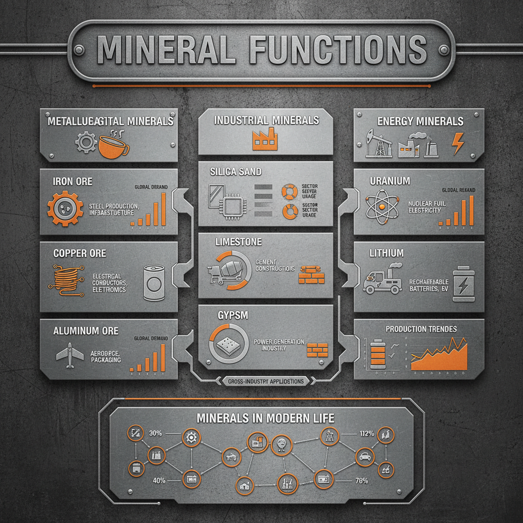 Understanding Mineral Function for Sustainable Infrastructure and Construction