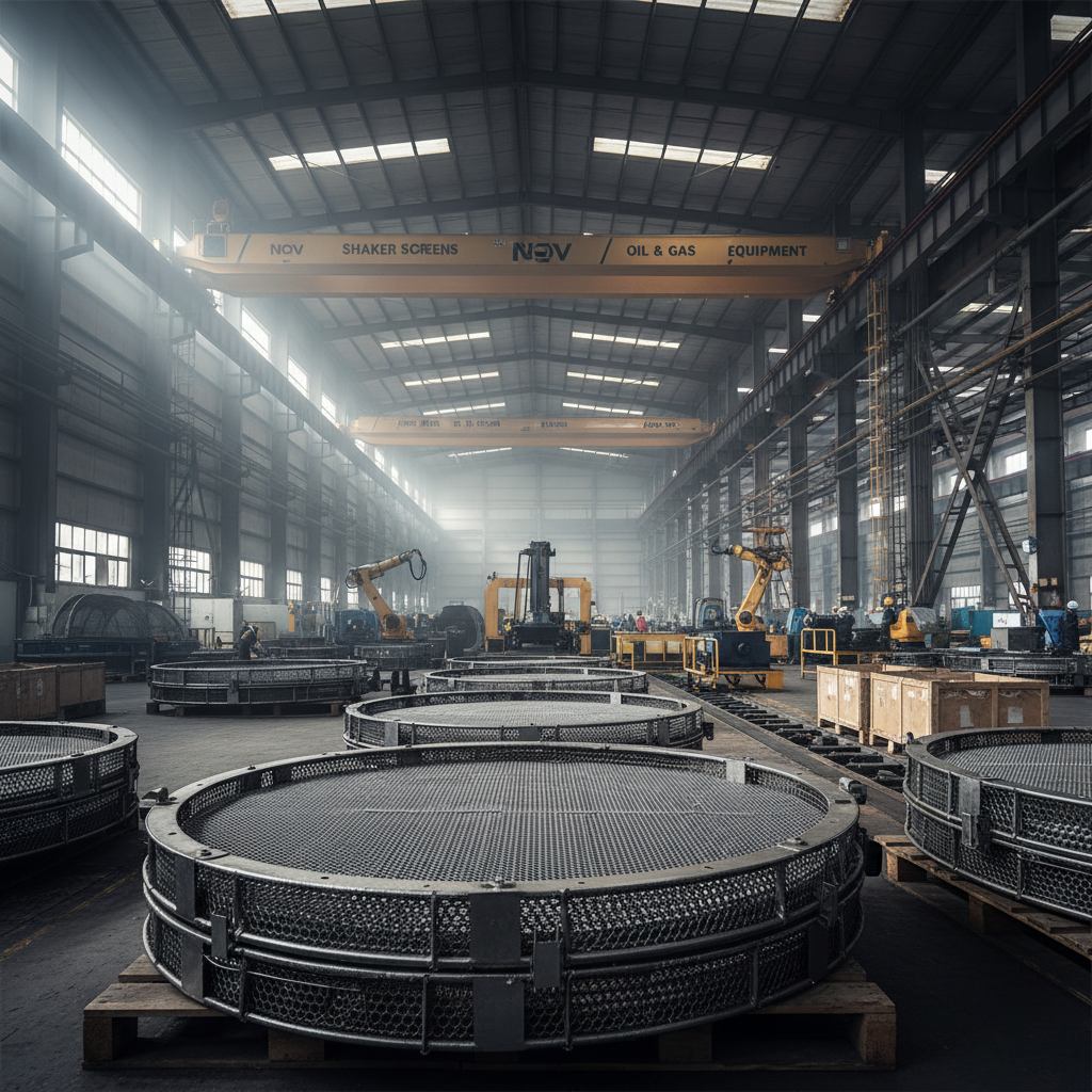 Reliable Nov Shaker Screens for Efficient Solids Control and Optimized Operations