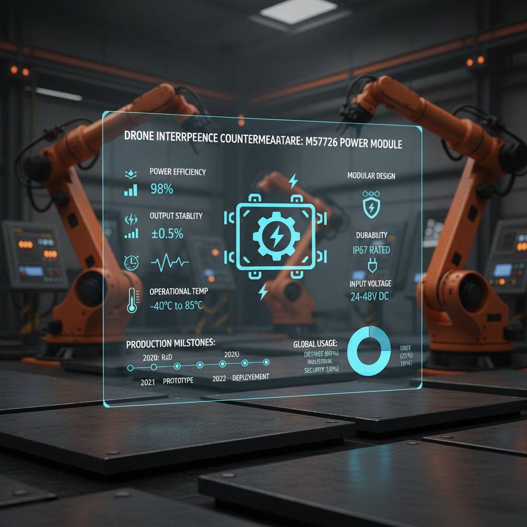 The m57726 Power Module Ensuring Reliable Power Delivery for Critical Applications
