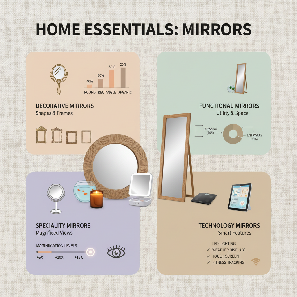 Exploring Different Types of Mirrors and Their Diverse Industrial Applications