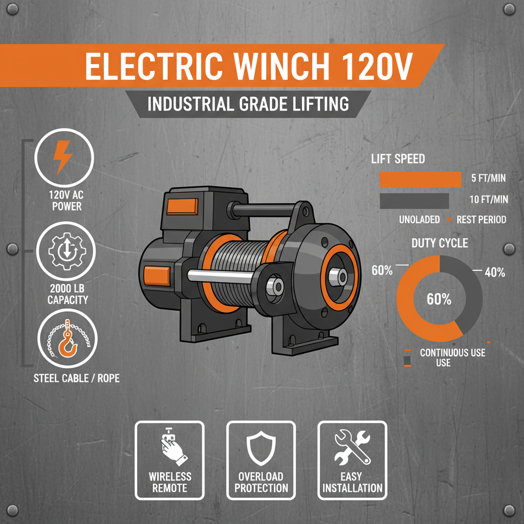 The Indispensable Electric Winch 120v For Modern Operations