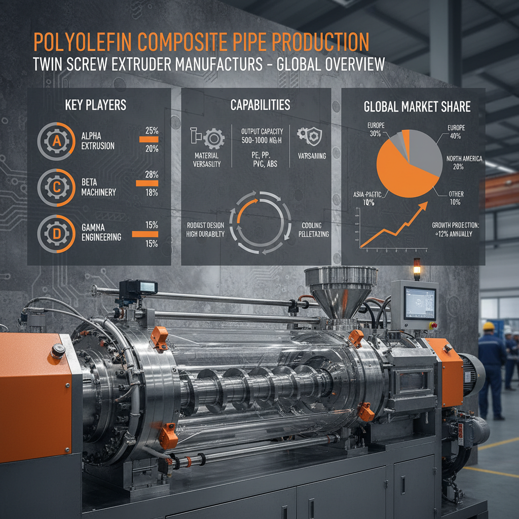 Exploring Innovative Twin Screw Extruder Machine Manufacturers and Their Applications