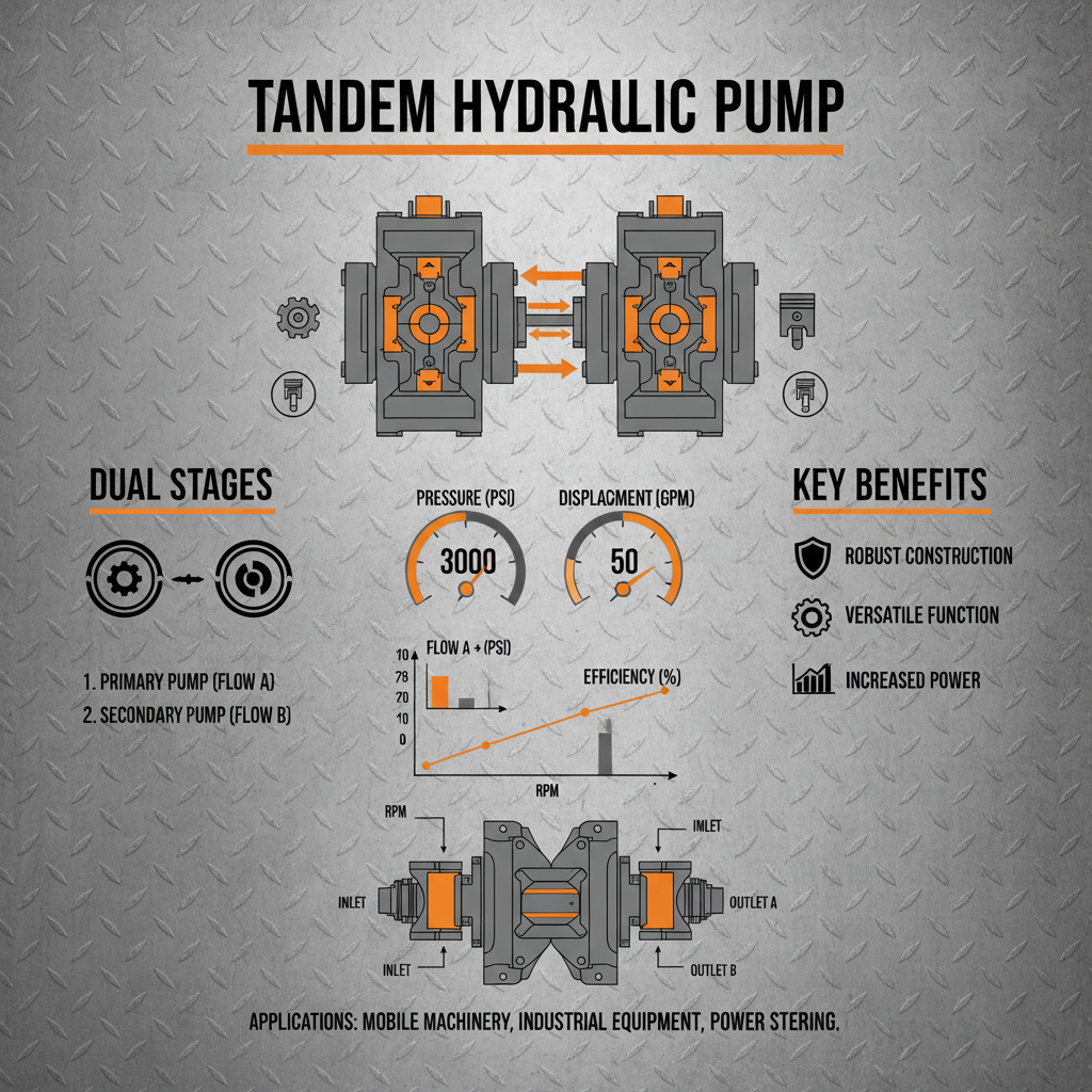 Understanding Tandem Hydraulic Pump Systems for Reliable Industrial Applications