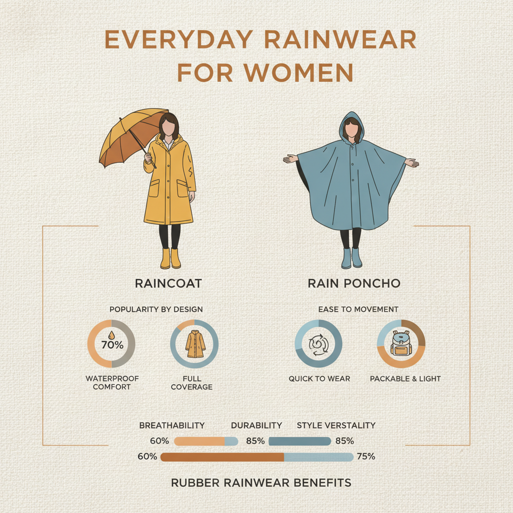 The Vital Role of Ladies Wearing Rubber Raincoats in Modern Industries