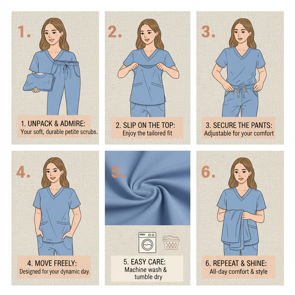 Finding the Right Fit Petite Womens Scrubs Sets for Healthcare Professionals