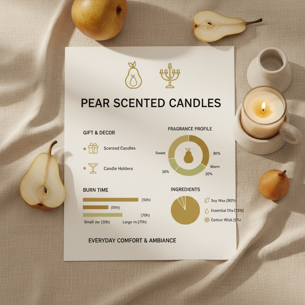 Enhancing Construction Site Morale with Quality Pear Scented Candles