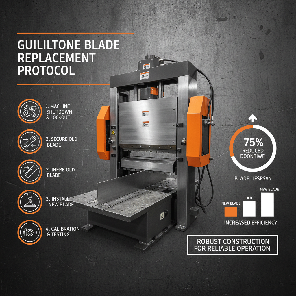 Optimizing Performance with Effective guillotine blade replacement Strategies