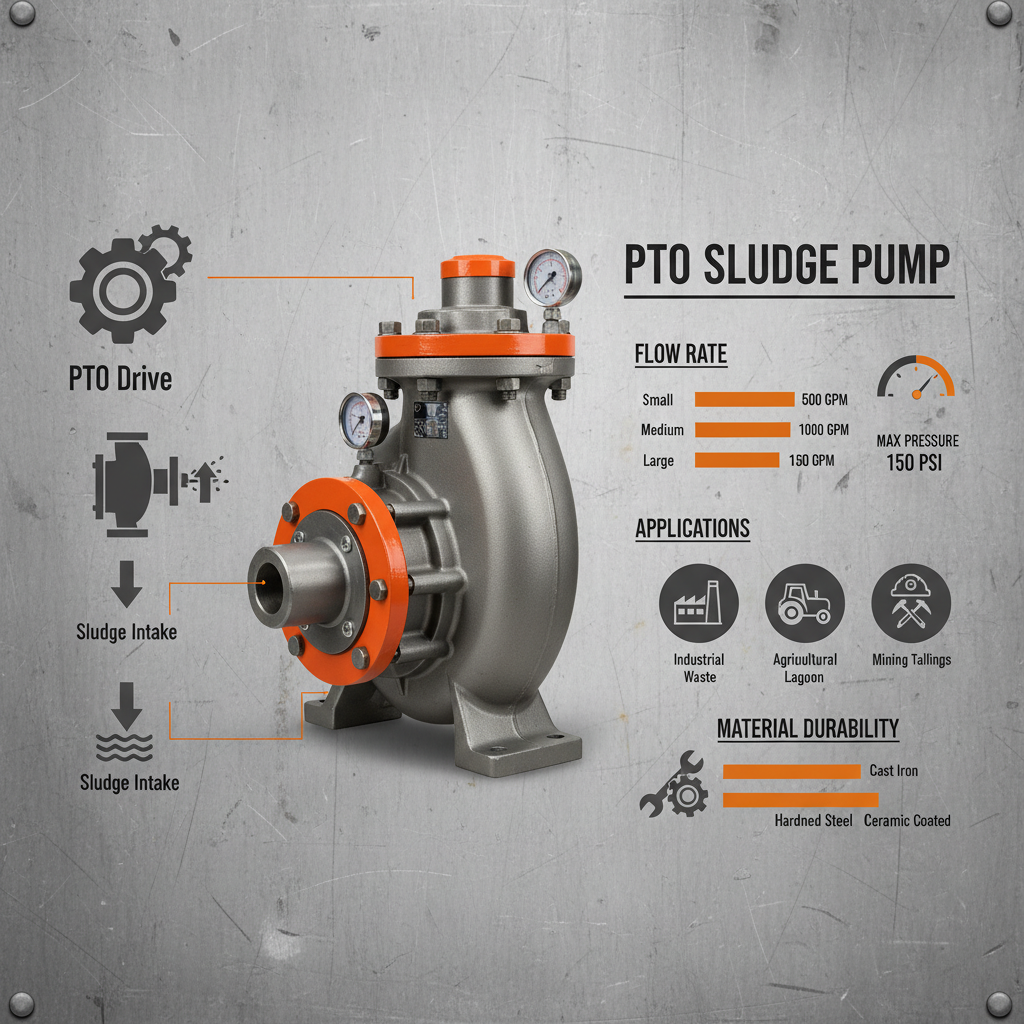 Reliable PTO Sludge Pump Solutions for Wastewater and Industrial Applications