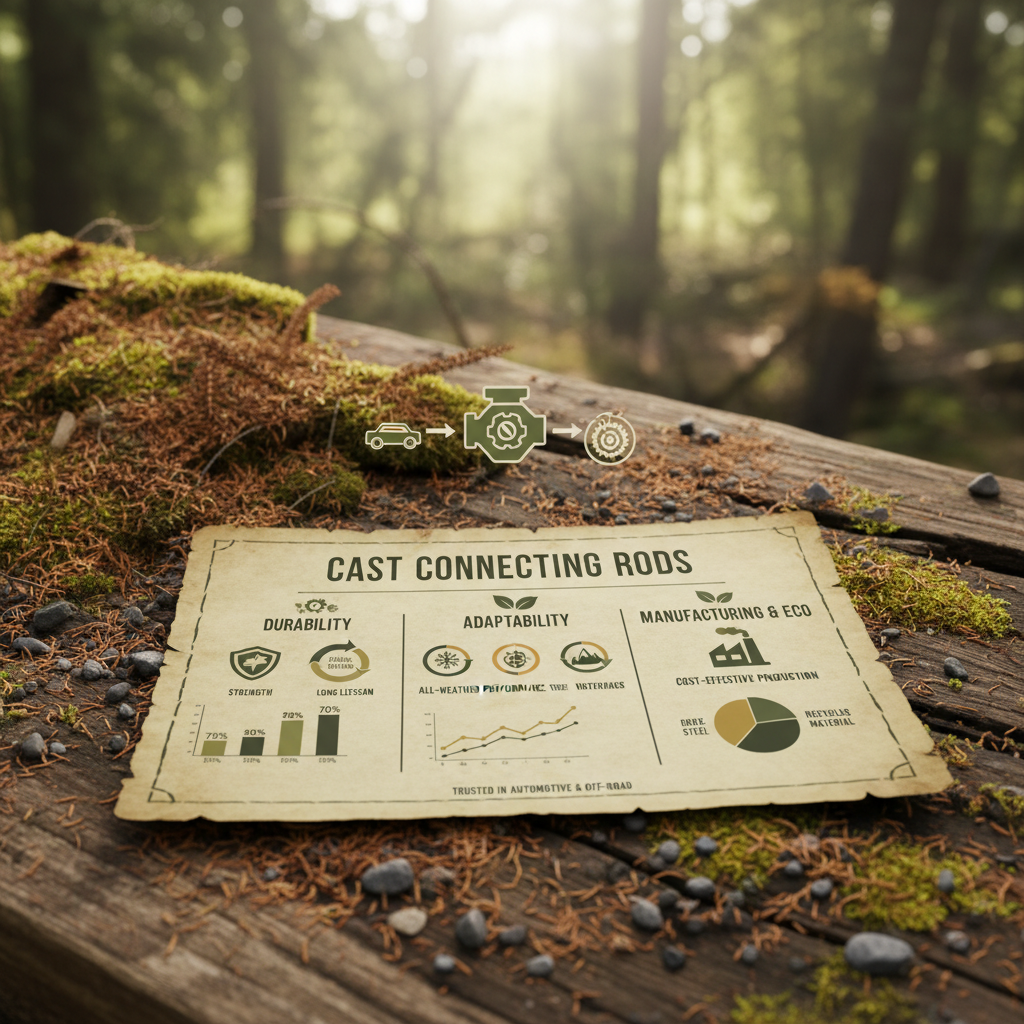 The Crucial Role of Cast Connecting Rods in Engine Performance and Reliability