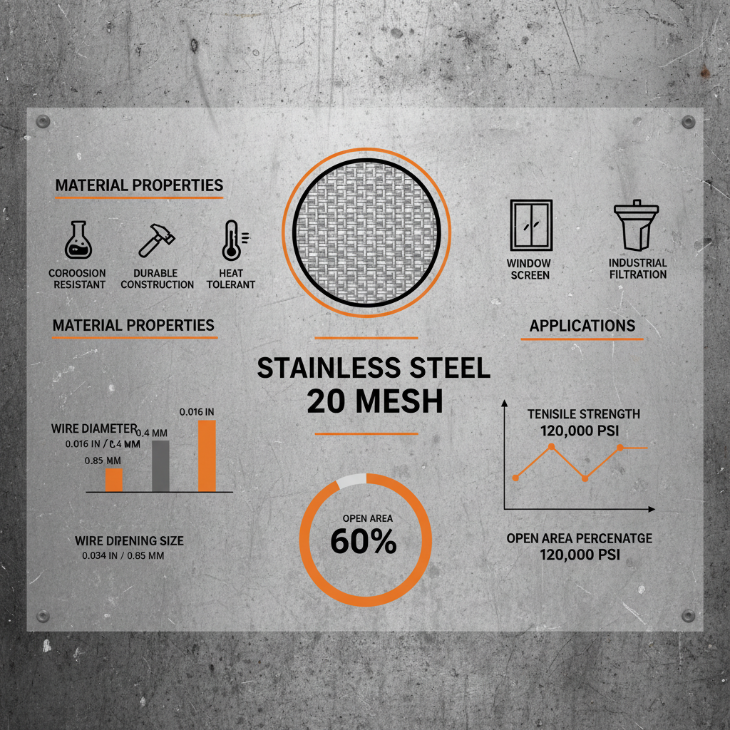 Understanding Stainless Steel 20 Mesh Applications and Industry Relevance