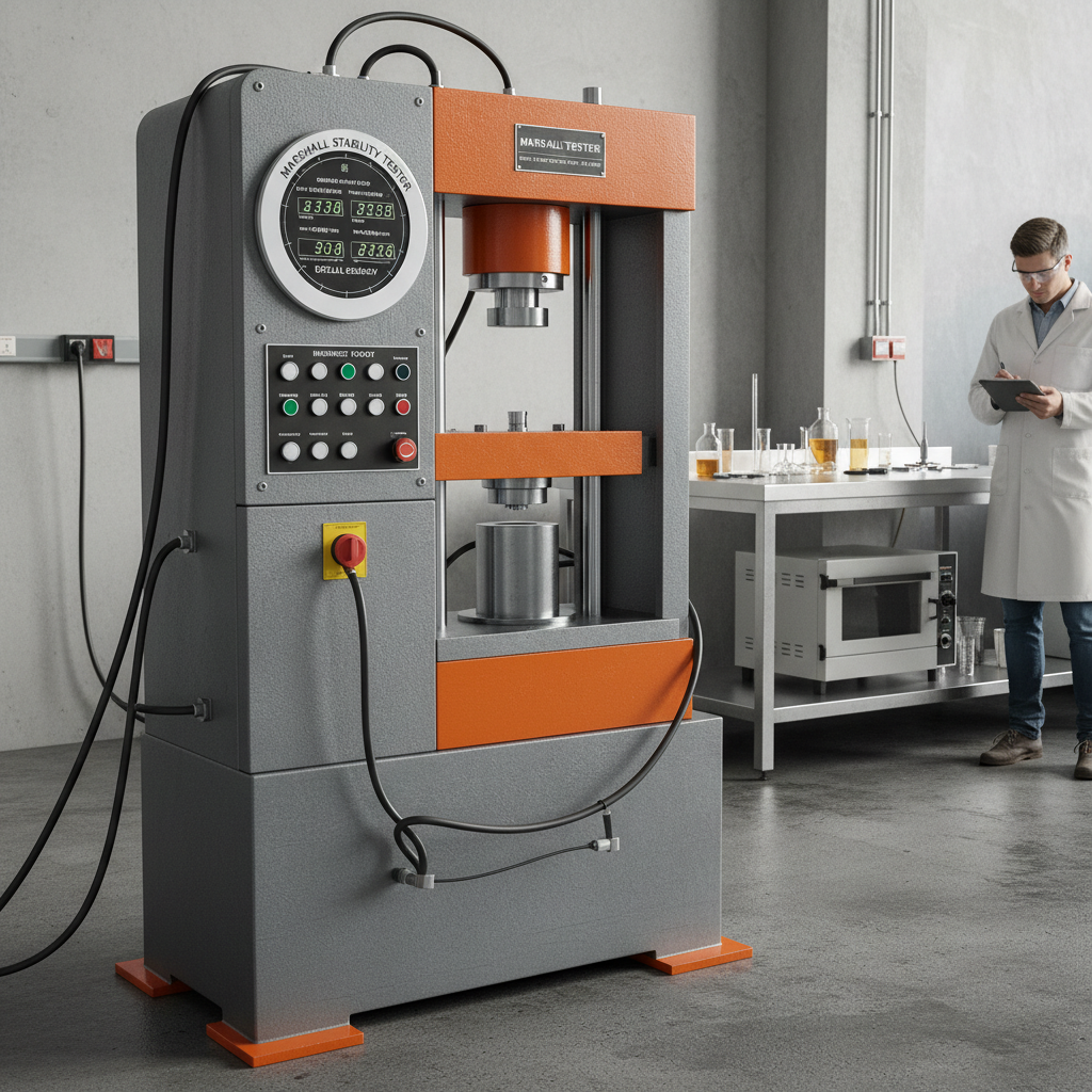 Bitumen Digital Marshall Stability Tester