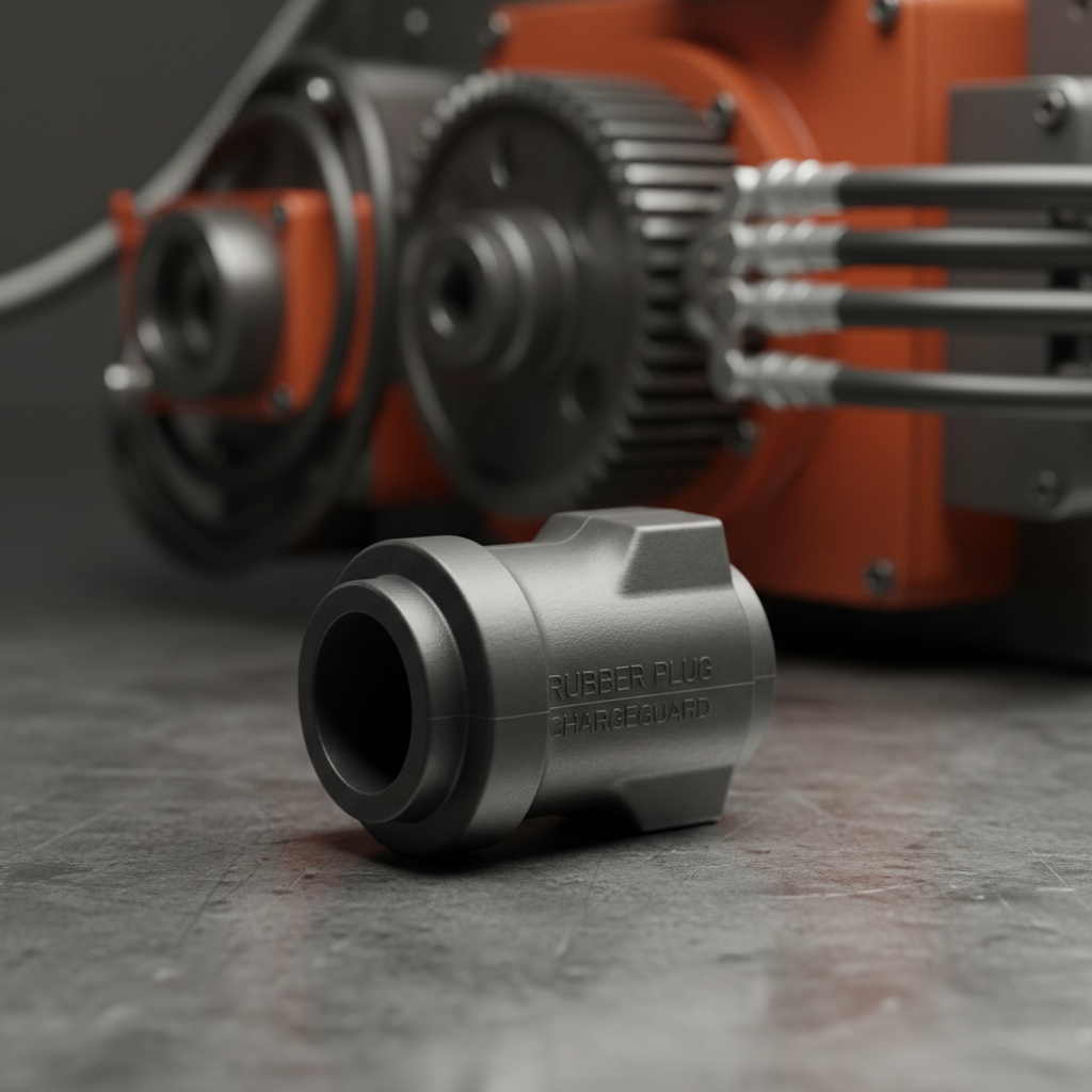 Charging port rubber plug