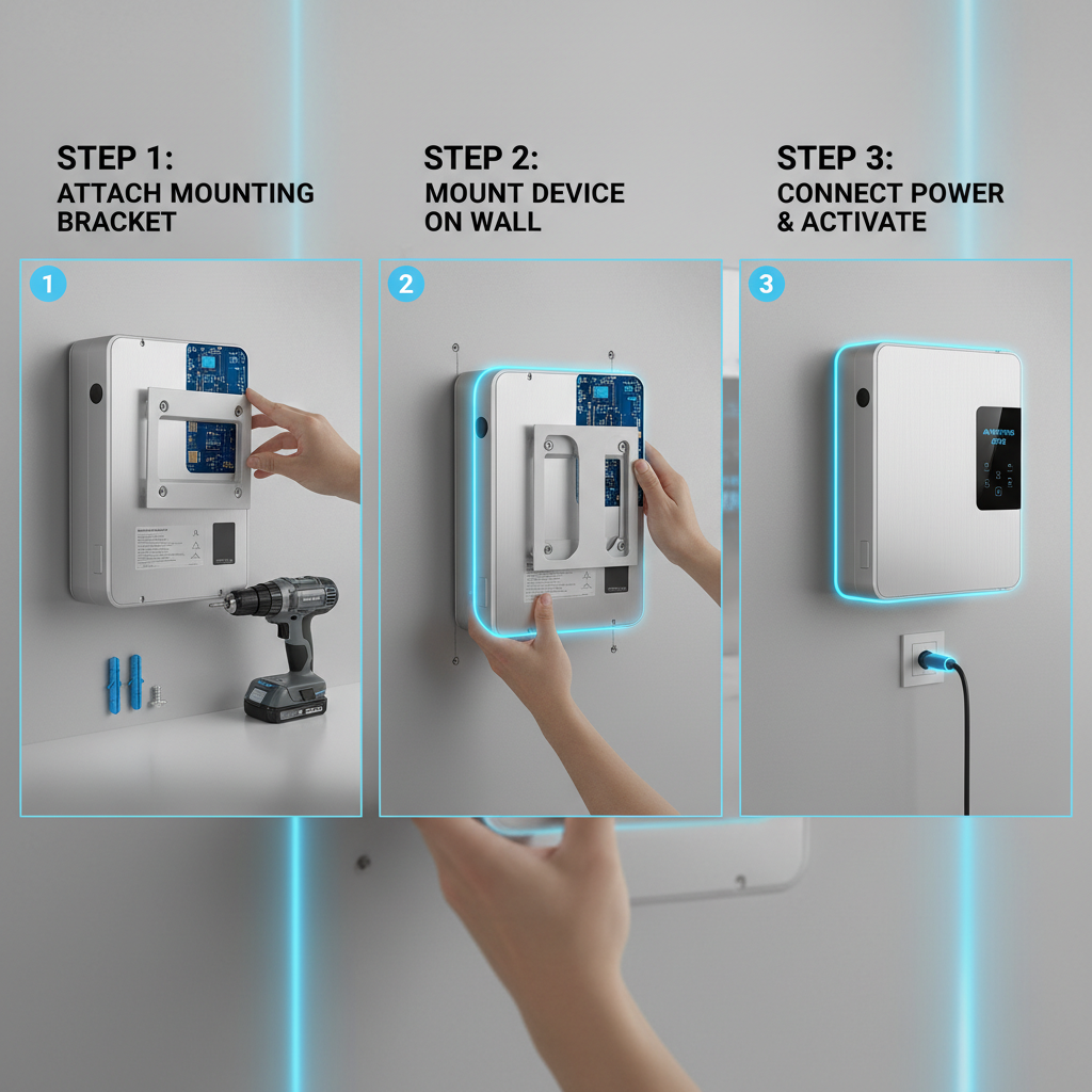 wall hanging air purifier