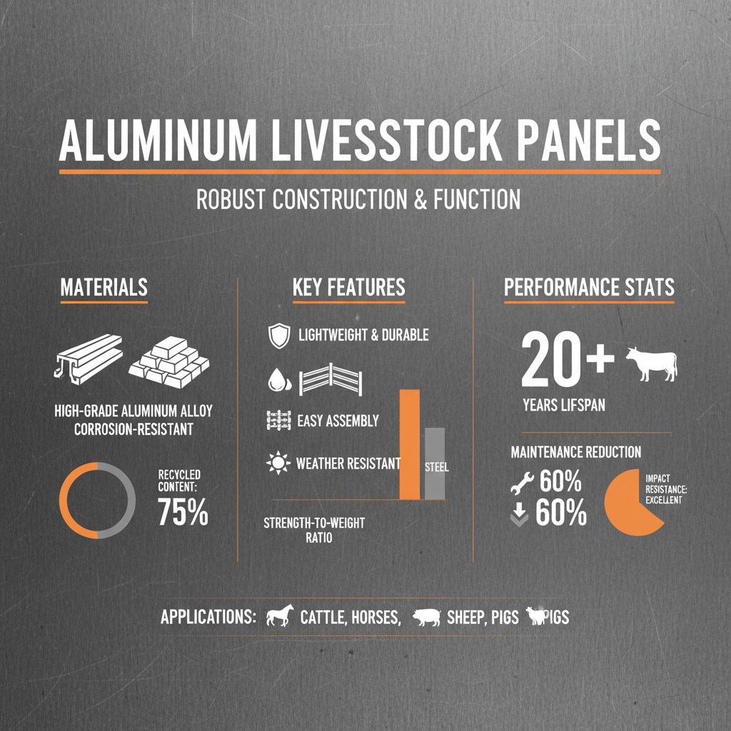 aluminum livestock panels