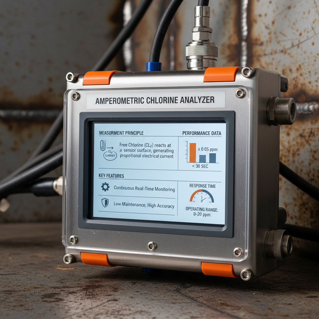 amperometric chlorine analyzer