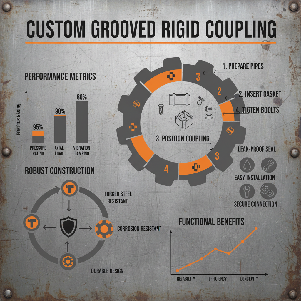 custom grooved rigid coupling