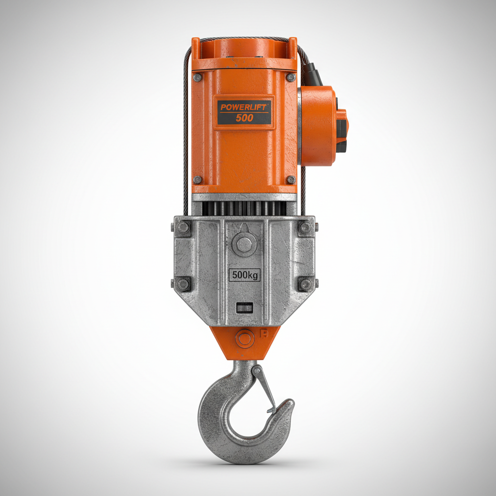 electric hoist 500kg