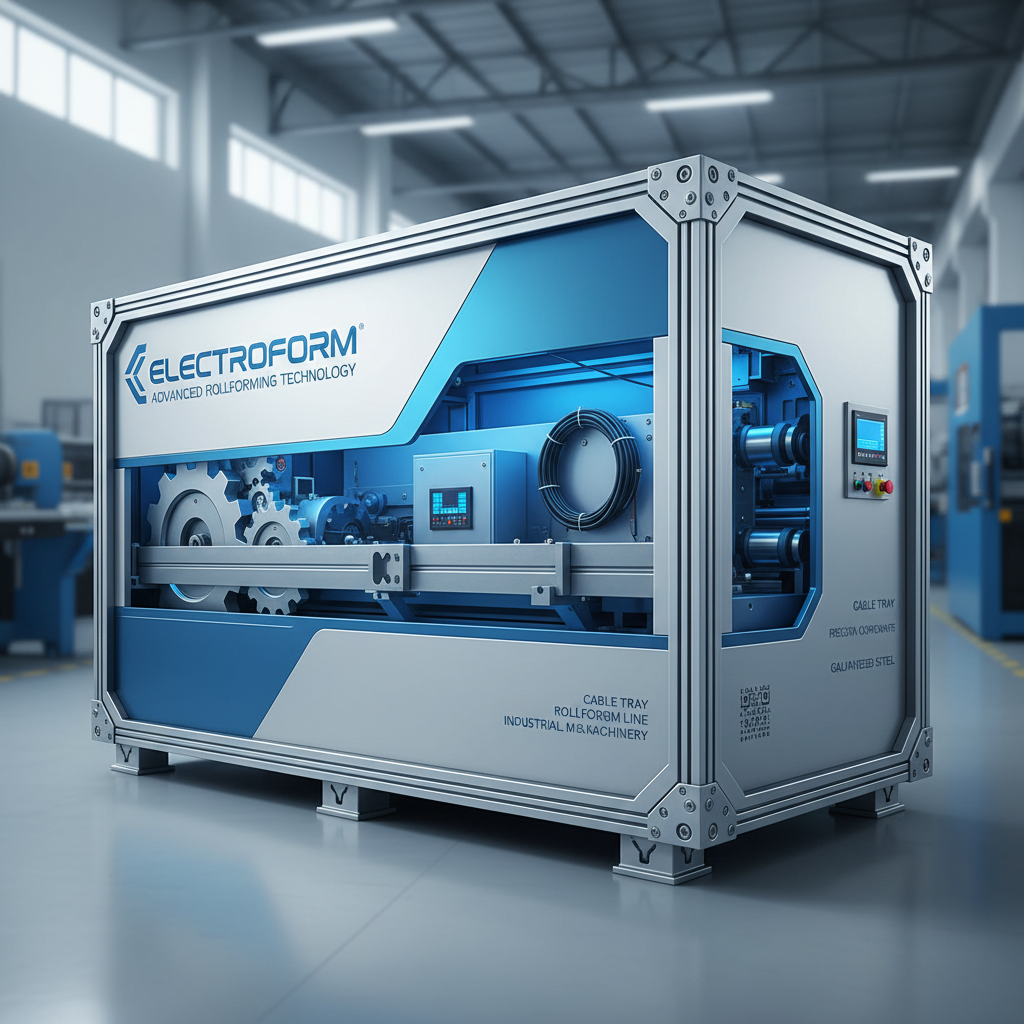 Revolutionizing Cable Management with a Galvanized Steel Cable Tray Roll Forming Machine