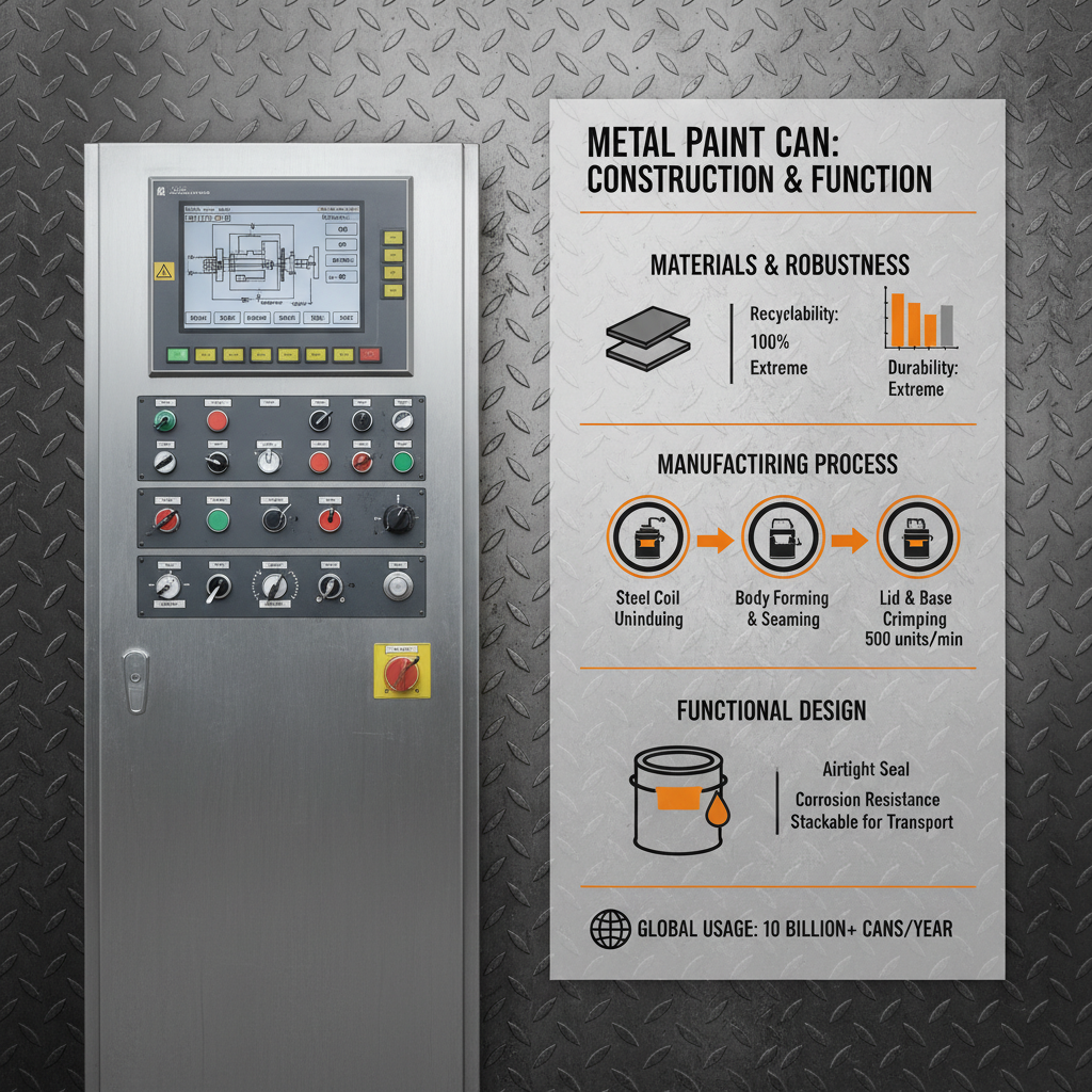 The Essential Role of the Metal Paint Can in Modern Coatings Industry