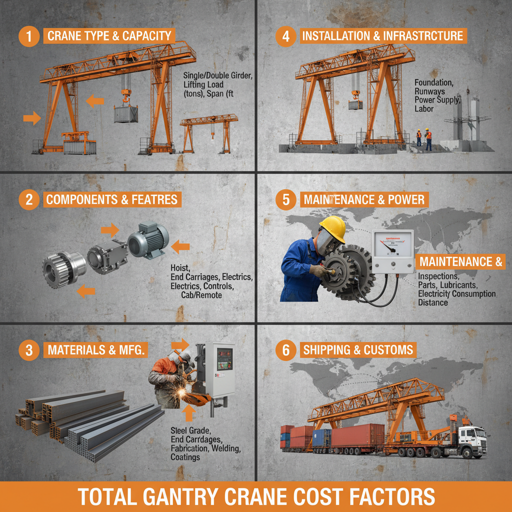 Understanding Gantry Crane Cost Factors and Optimization Strategies
