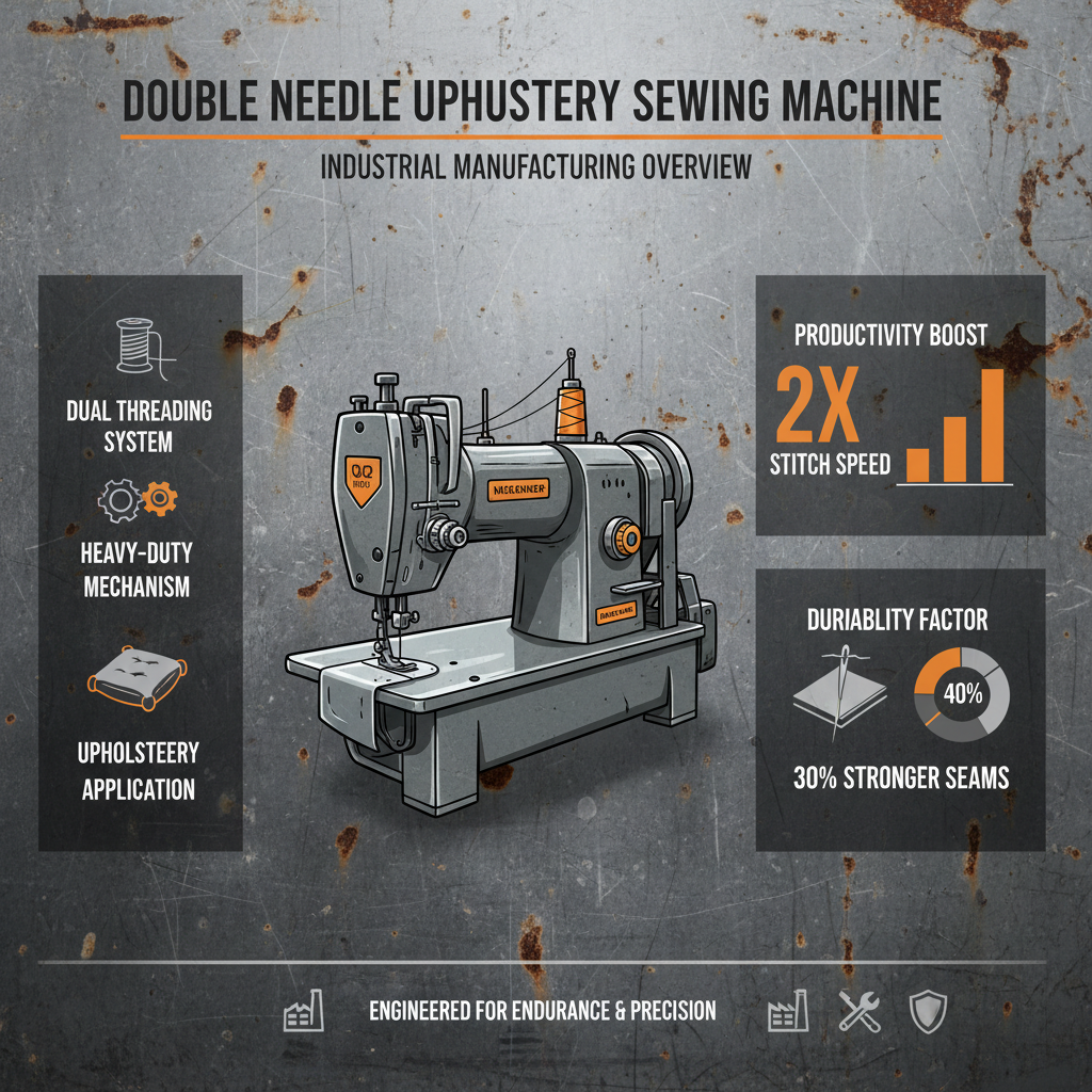 The Essential Guide to Double Needle Upholstery Sewing Machine Performance and Applications