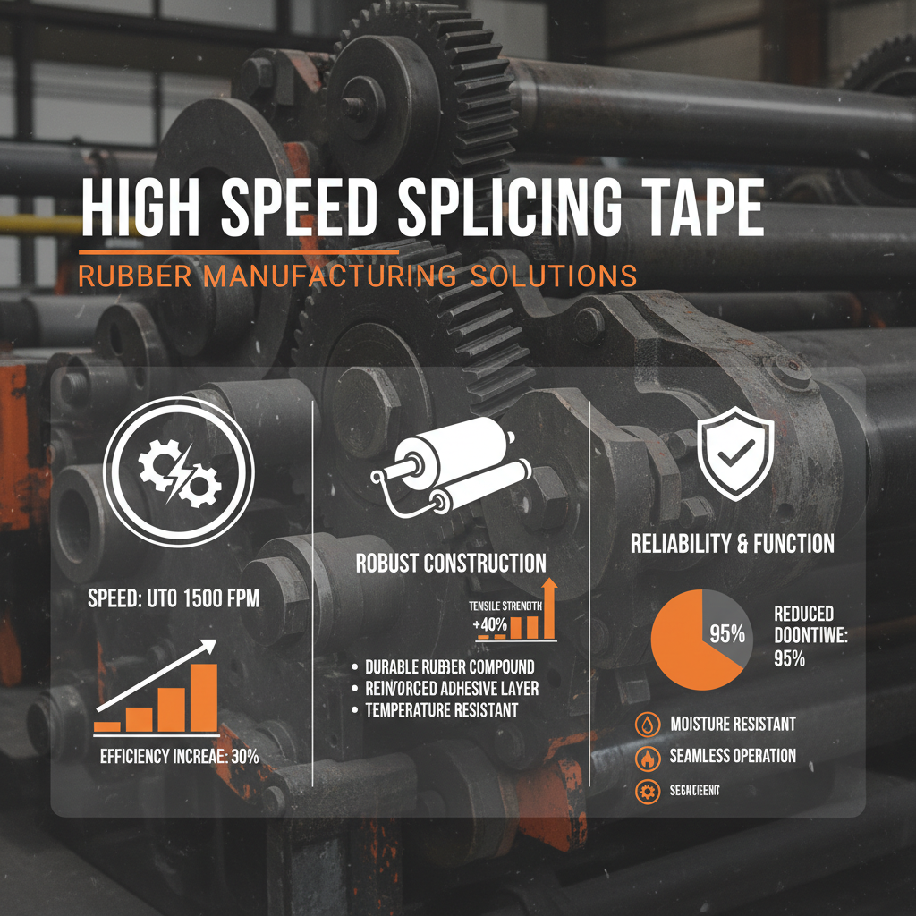 Maximize Efficiency with High Speed Splicing Tape for Industrial Applications
