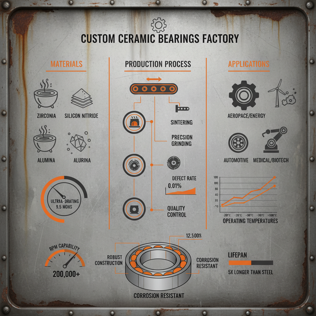Unlock Reliability with a Premier custom ceramic bearings factory for Superior Performance