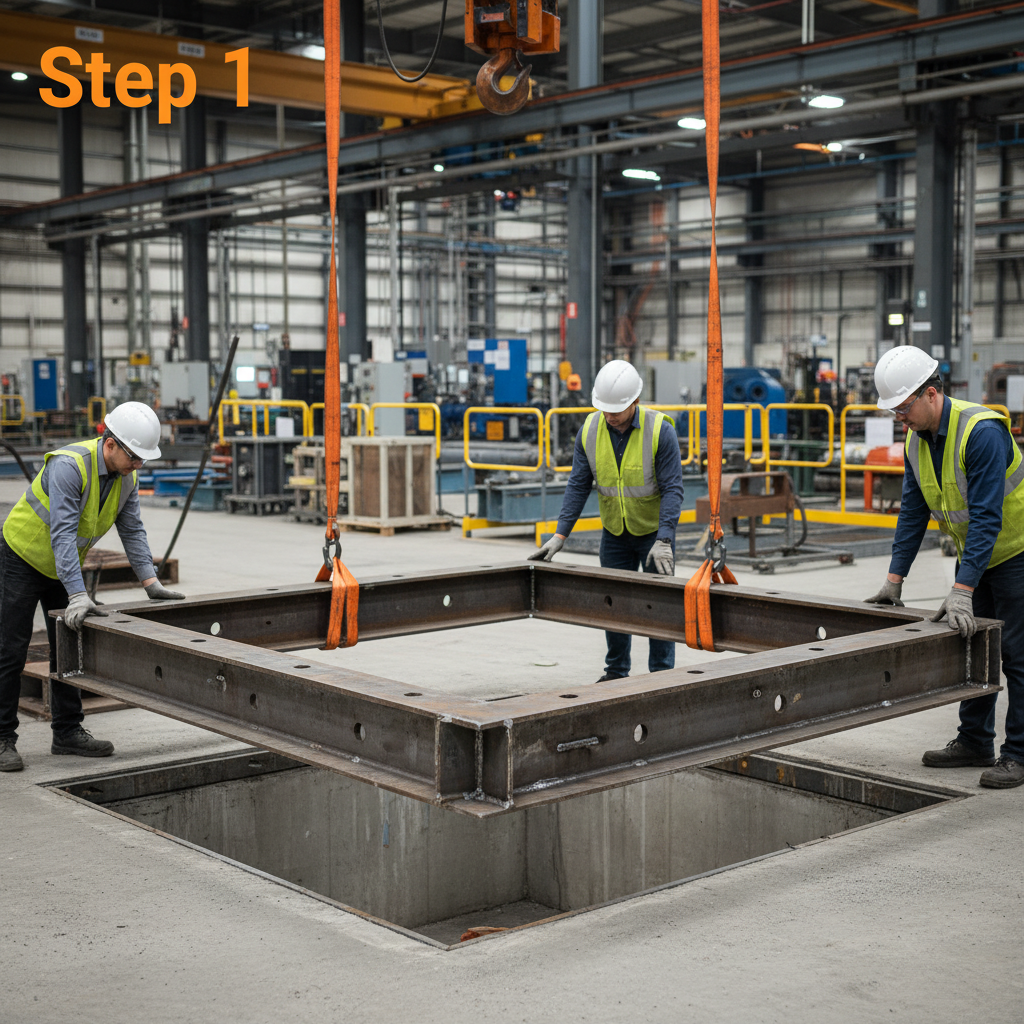 Robust Large Recessed Manhole Covers for Safe and Reliable Infrastructure