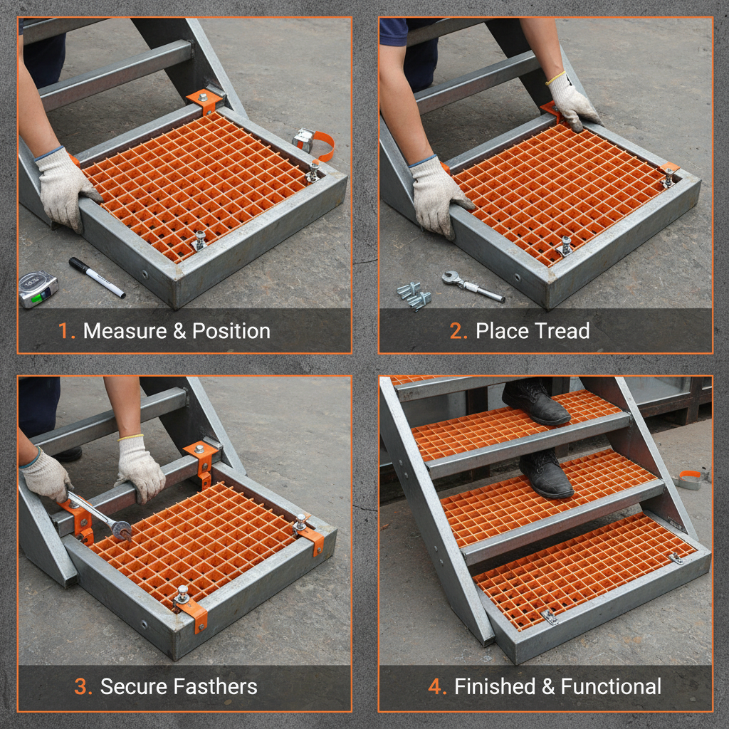 Fiberglass Grating Stair Treads A Durable and Sustainable Solution