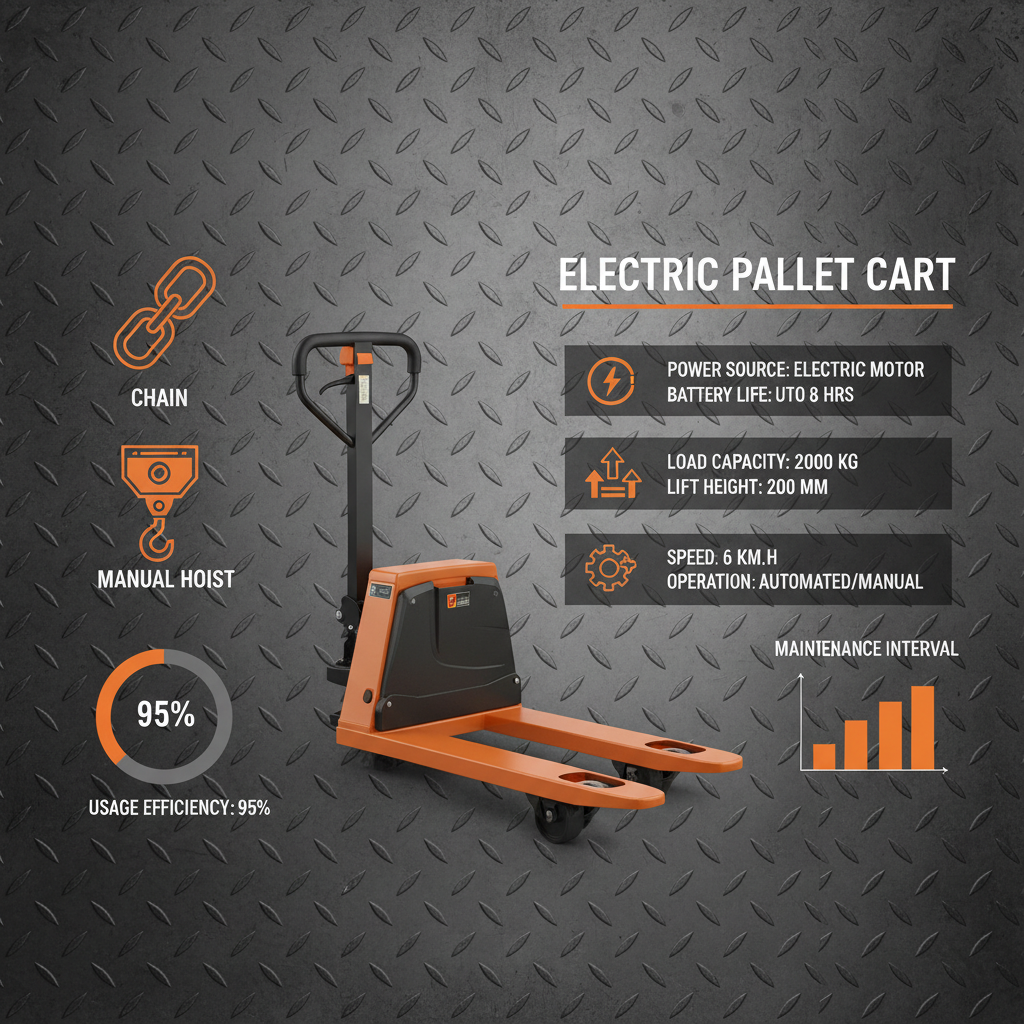 Revolutionizing Pallet Movement with the Electric Pallet Cart Solution