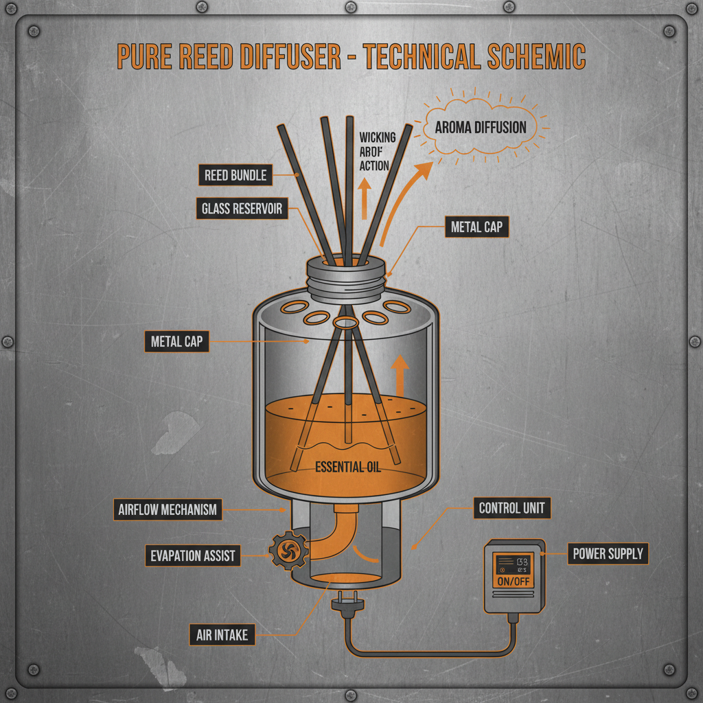 Enhancing Workspaces with the Subtle Power of a Pure Reed Diffuser