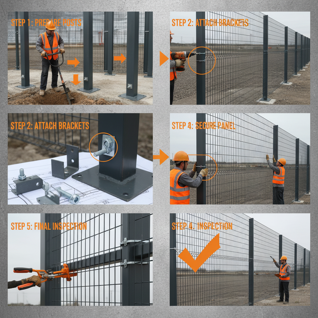 High Fence Panels Enhance Security Durability and Professional Site Management