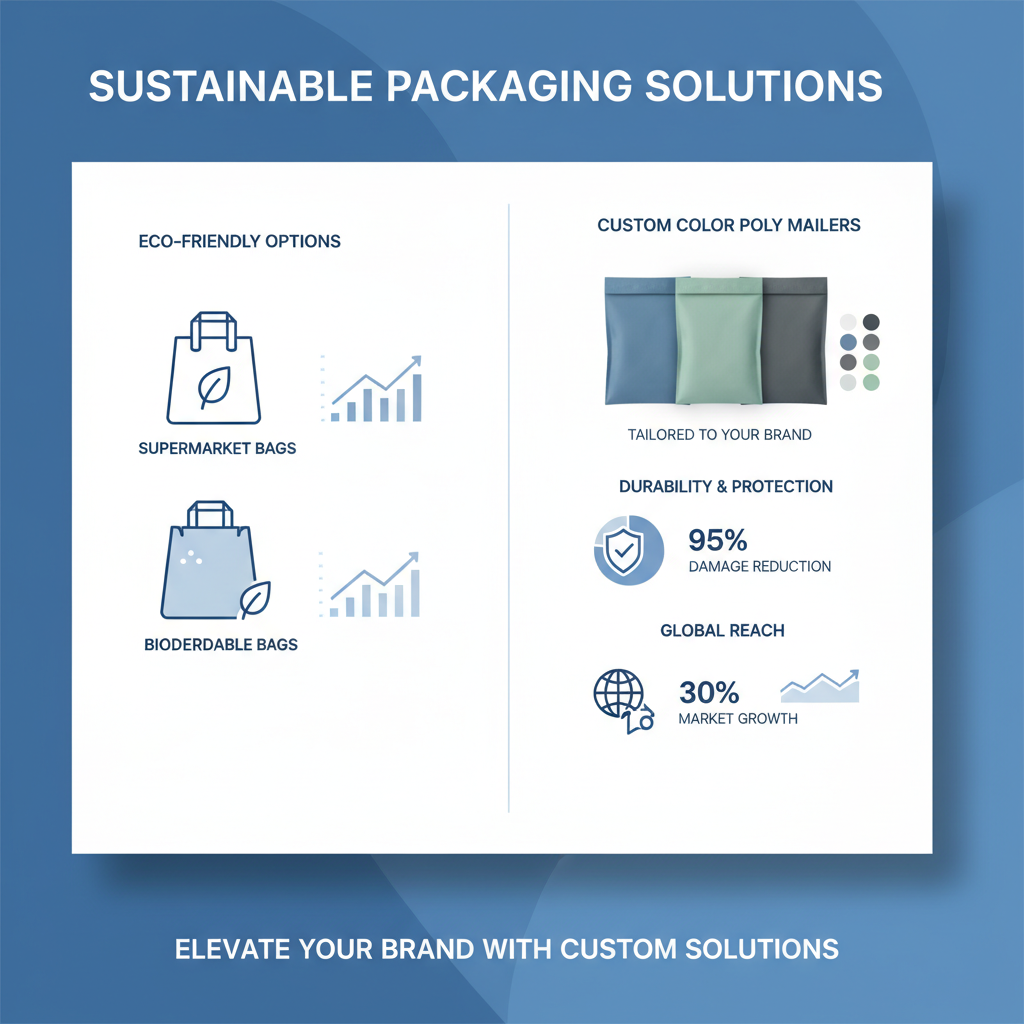 Custom Color Poly Mailers Enhance Logistics and Branding Efficiency