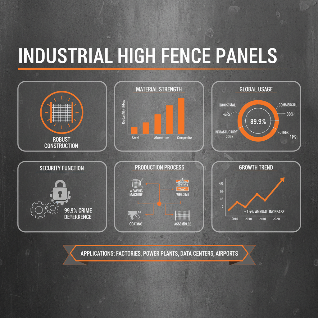 High Fence Panels Enhance Security Durability and Professional Site Management