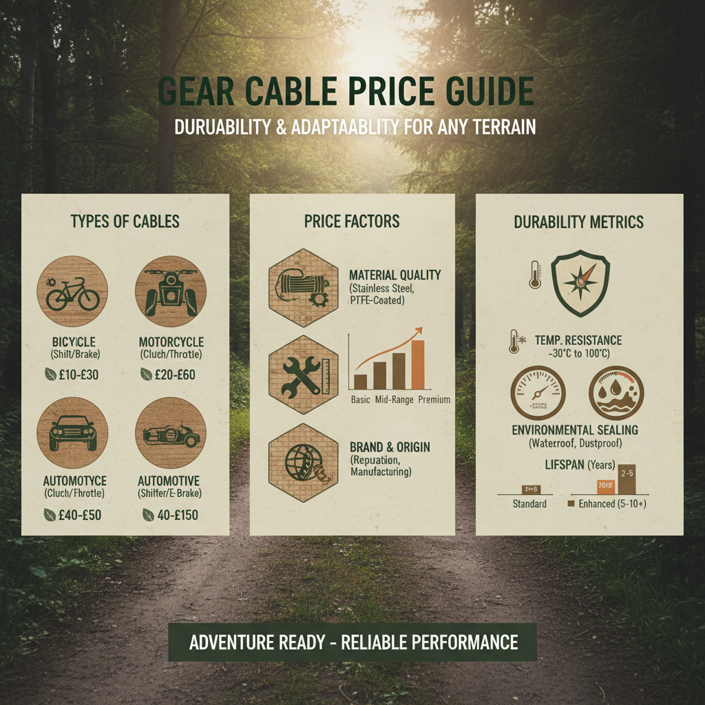Understanding Gear Cable Price Reliability and Long Term Project Success