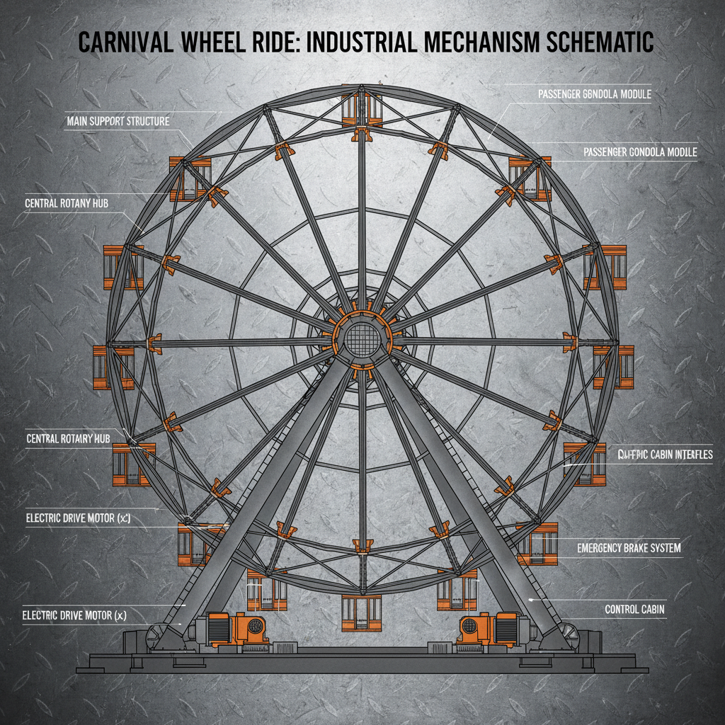 The Engineering Marvel and Enduring Appeal of the Carnival Wheel Ride