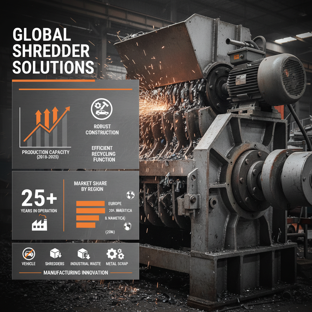 Reliable Shredder Machine Manufacturer for Efficient Waste Processing