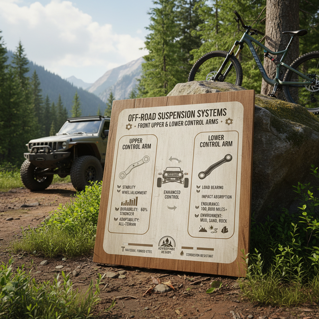 The Critical Role of Front Upper and Lower Control Arms in Vehicle Safety and Performance