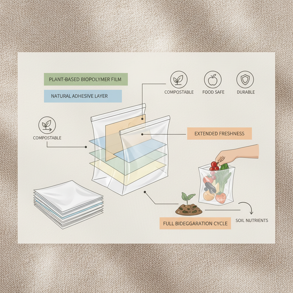The Rise of Biodegradable Bags for Food A Sustainable Packaging Solution