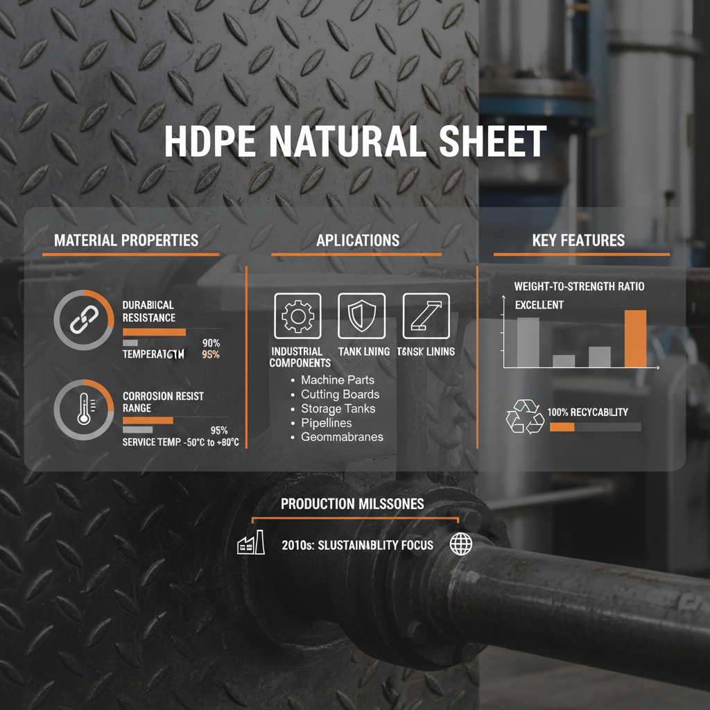 The Versatility and Reliability of HDPE Natural Sheet for Construction and Beyond