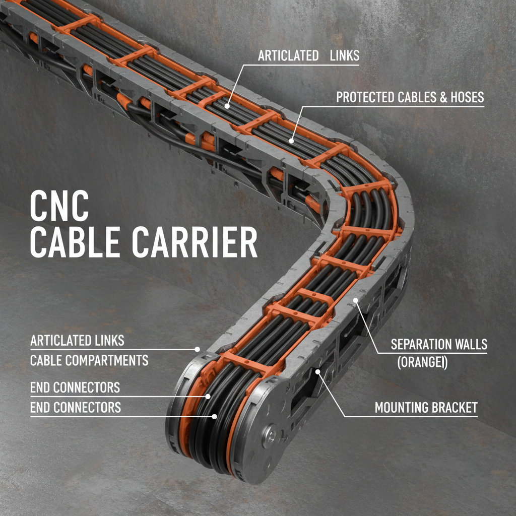 Optimizing Industrial Automation with Durable cnc cable carrier Solutions