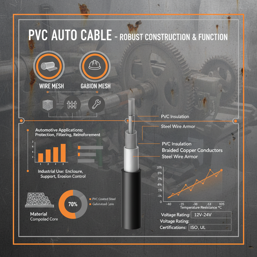 The Vital Role of Durable Pvc Auto Cable in Modern Infrastructure Projects